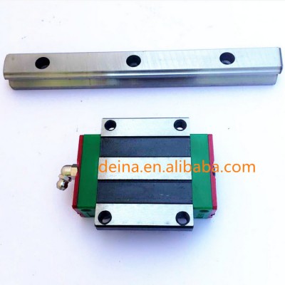 High precision 25mm linear guide rail HGR25R4000C with block HGH25CA for CNC machinery