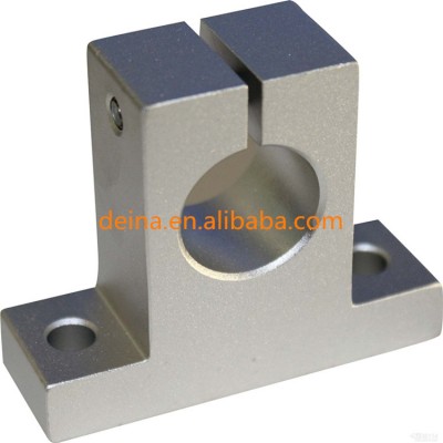 High quality 40mm aluminum linear bearing shaft support SK40 for fixed axis